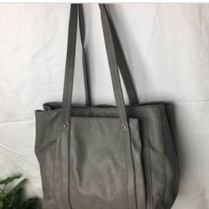Relic “Stop & Smell the Roses” Grey Tote Bag